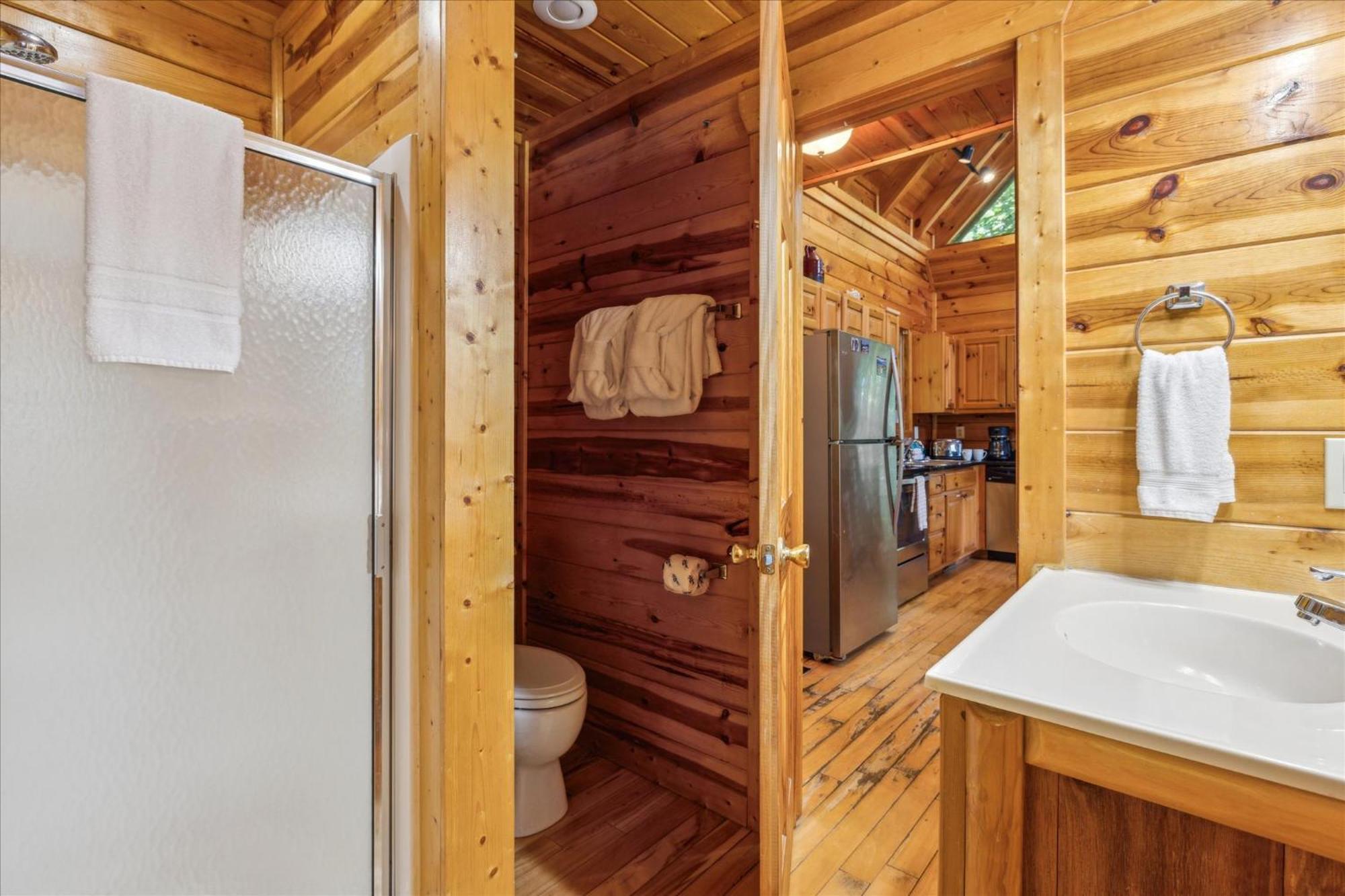 Sleepy Willow Cabin Сивиървил Екстериор снимка